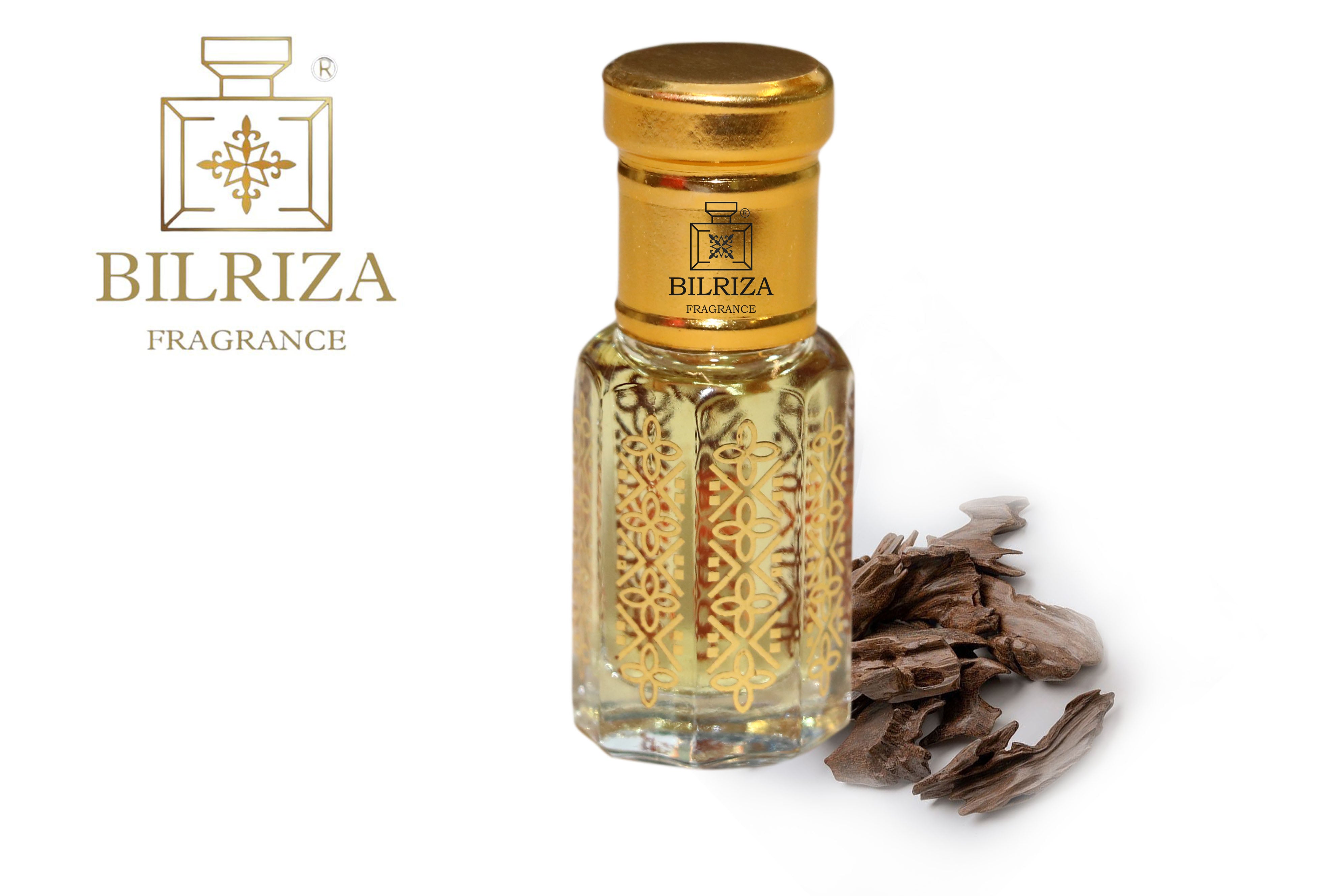 Bilriza Fragrance African Oud Attar – Unisex Long Lasting Alcohol-Free Attar 6ml