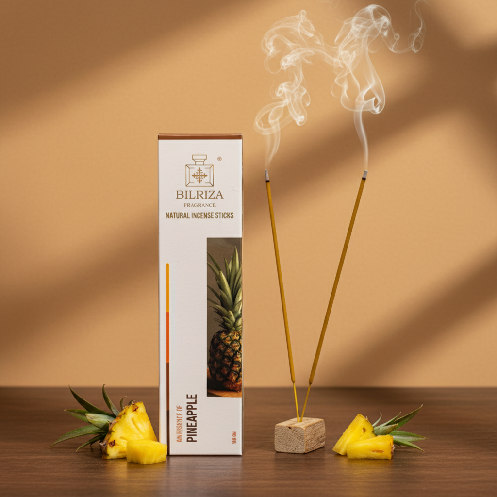 Bilriza Fragrance Pineapple Incense Sticks – Sweet, Tropical Fragrance for Relaxation