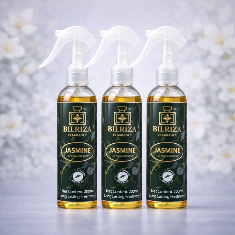 Bilriza Fragrance Jasmine Room Spray – Refreshing Air Freshener Spray for Home & Office 200ml