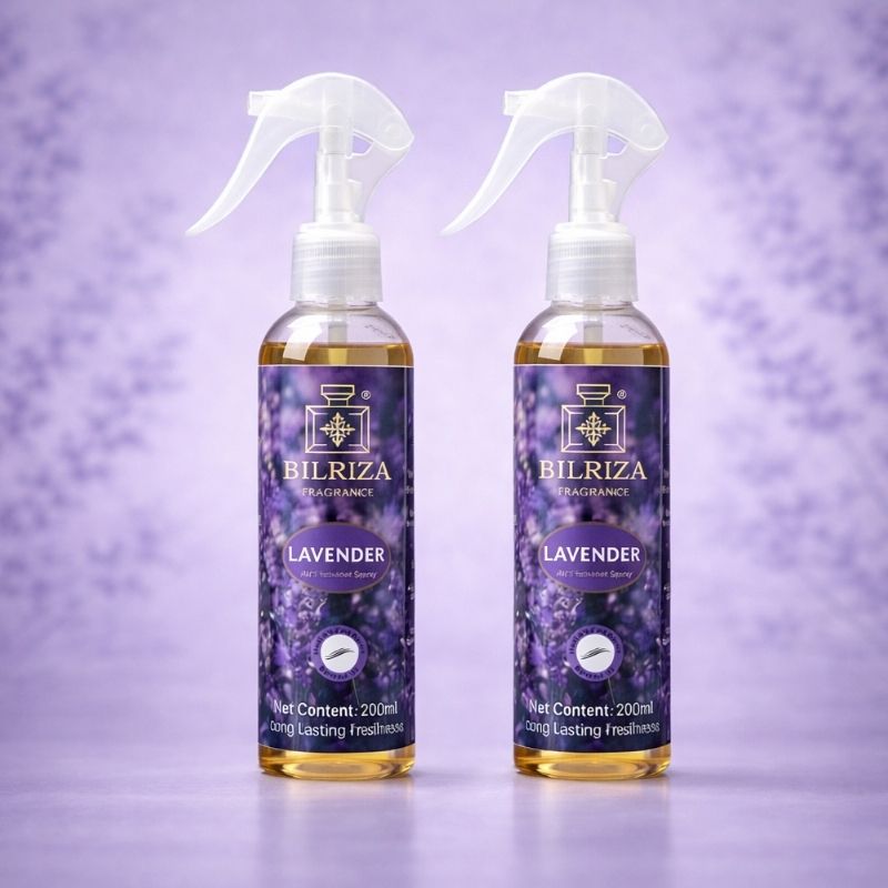 Bilriza Fragrance Lavender Room Spray – Refreshing Air Freshener Spray for Home & Office 200ml