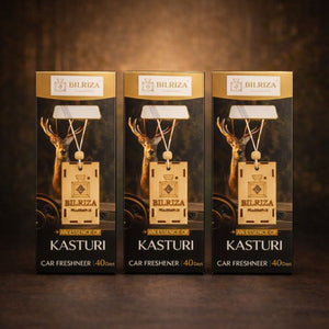 Bilriza Fragrance Kasturi Car Air Freshener Hanging – Effective Odor Eliminator with Musk Scent