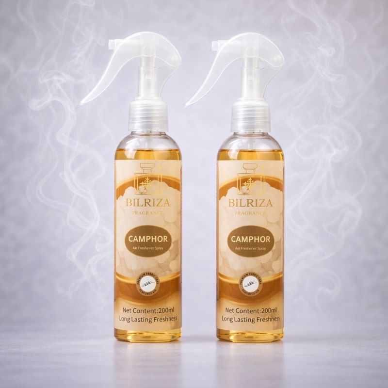 Bilriza Fragrance Camphor Room Spray – Refreshing Air Freshener Spray for Home & Office 200ml