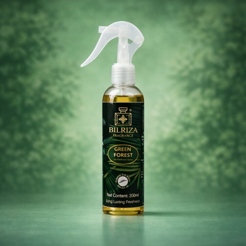 Bilriza Fragrance Green Forest Room Spray – Refreshing Air Freshener Spray for Home & Office 200ml