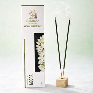 Bilriza Fragrance Mogra Agarbatti – Pure Floral Fragrance Incense Sticks (100gm 1 each)