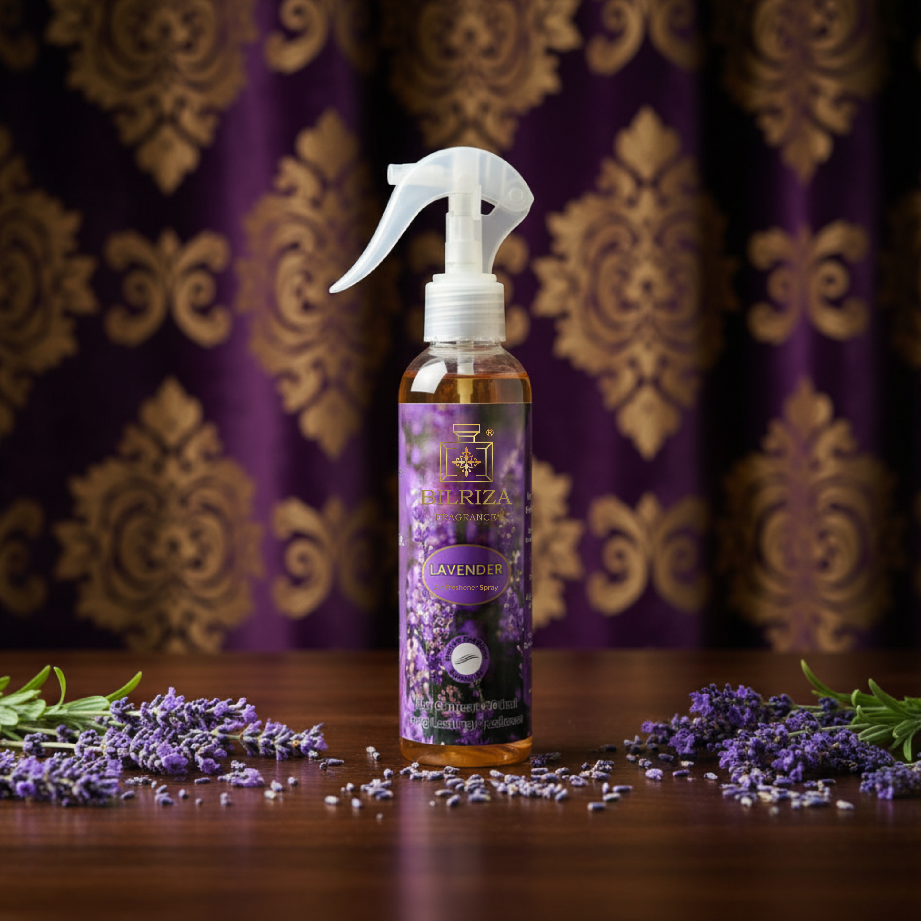 Bilriza Fragrance Lavender Room Spray – Refreshing Air Freshener Spray for Home & Office