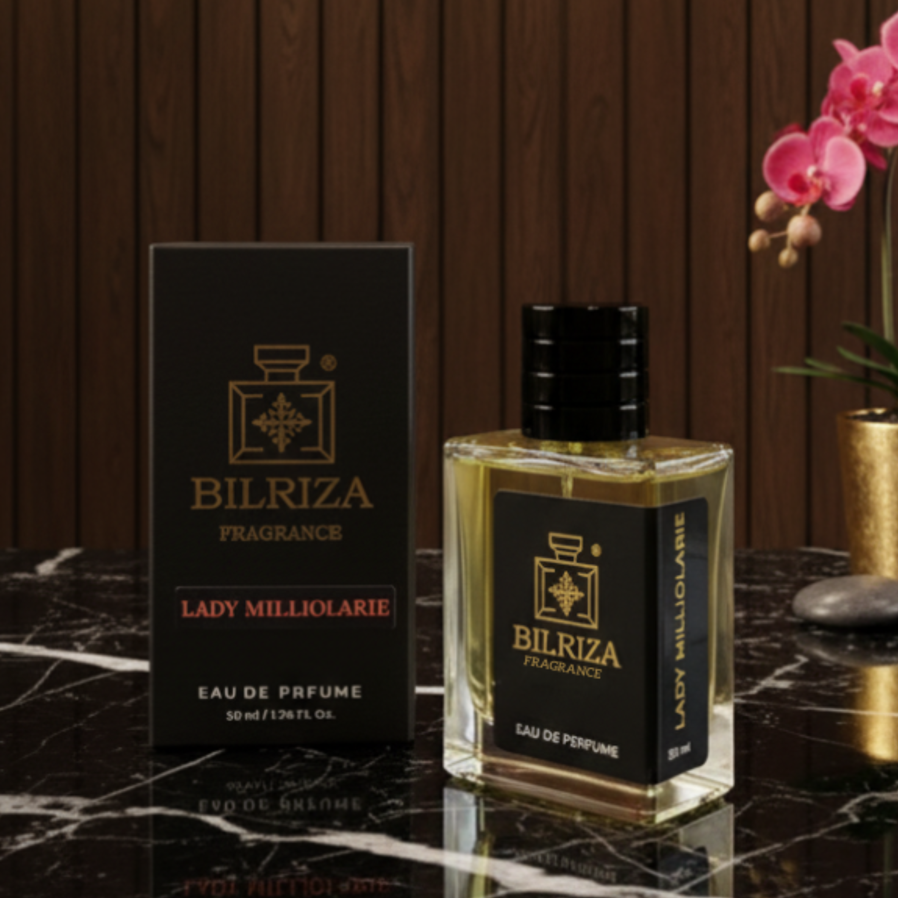 Bilriza Fragrance Lady Millionaire Eau de Parfum 50ml – Elegant Scent for Her