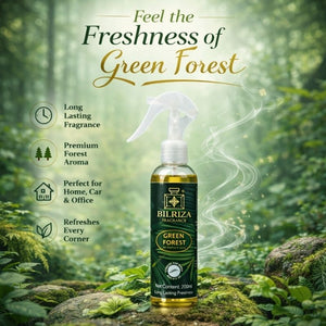 Bilriza Fragrance Green Forest Room Spray – Refreshing Air Freshener Spray for Home & Office 200ml