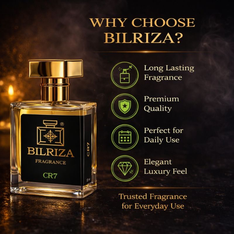 Bilriza Fragrance CR7 Perfume 50ml – Cristiano Ronaldo Fragrance for Men