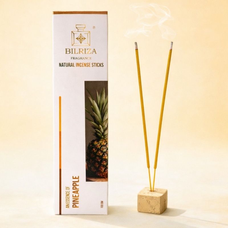 Bilriza Fragrance Pineapple Incense Sticks – Sweet, Tropical Fragrance for Relaxation (100gm 1 each)
