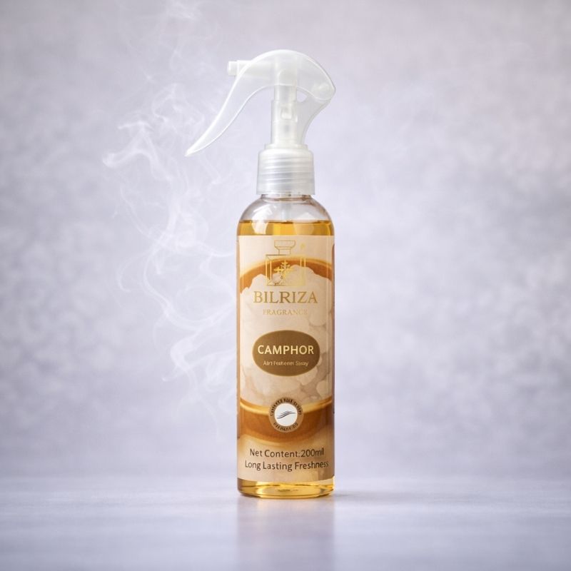 Bilriza Fragrance Camphor Room Spray – Refreshing Air Freshener Spray for Home & Office 200ml