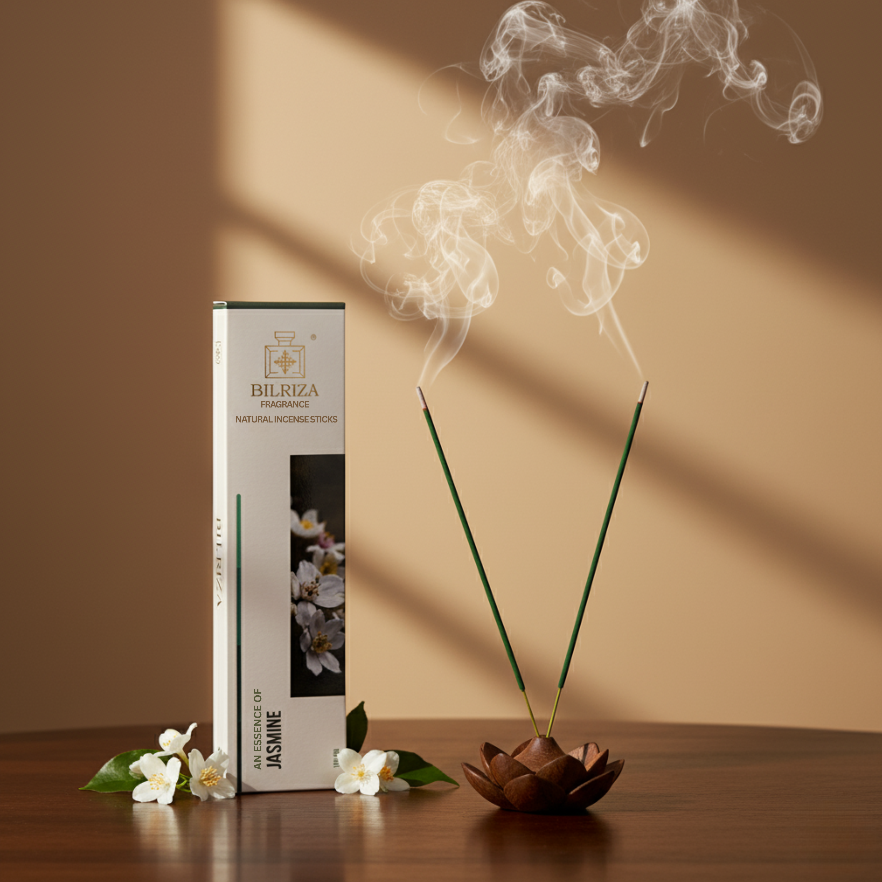 Bilriza Fragrance Jasmine Incense Sticks– Natural Jasmine Agarbatti for Pooja & Relaxation