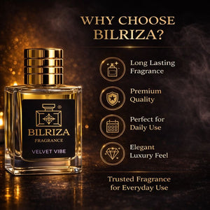 Bilriza Fragrance Velvet Vibe Perfume 50ml – Rich & Romantic Fragrance with a Velvet Touch