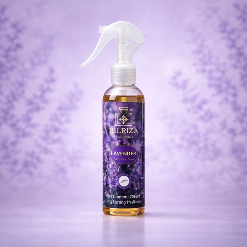 Bilriza Fragrance Lavender Room Spray – Refreshing Air Freshener Spray for Home & Office 200ml