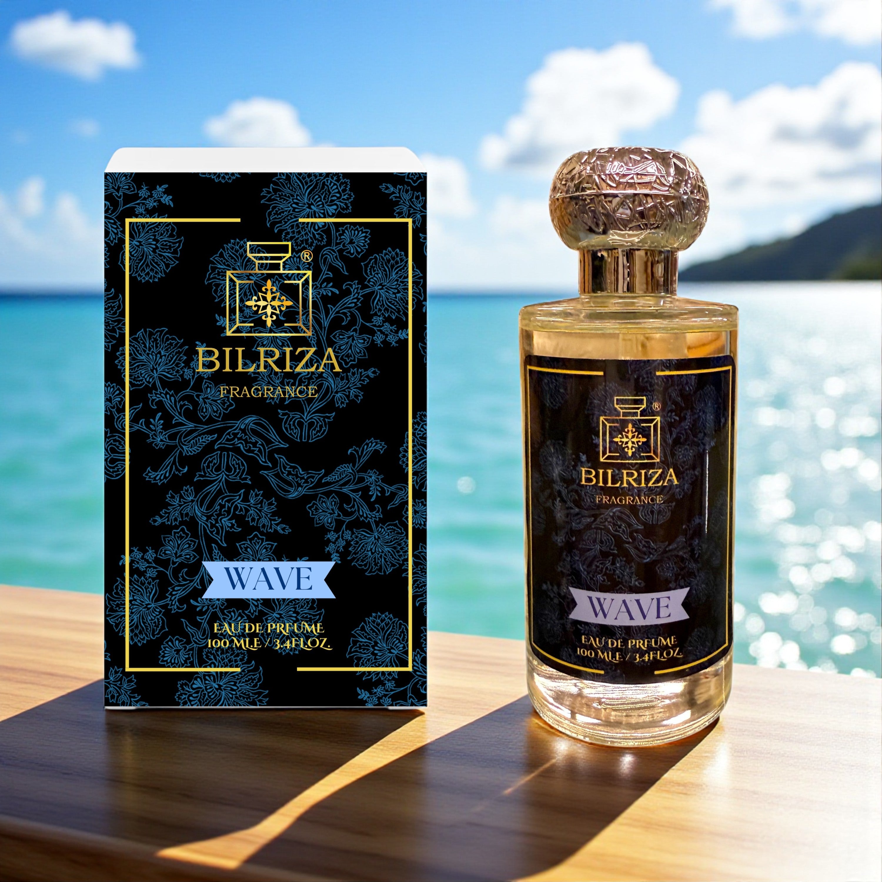 Wave Eau de Parfum 100ml – Refreshing & Energetic Unisex Perfume