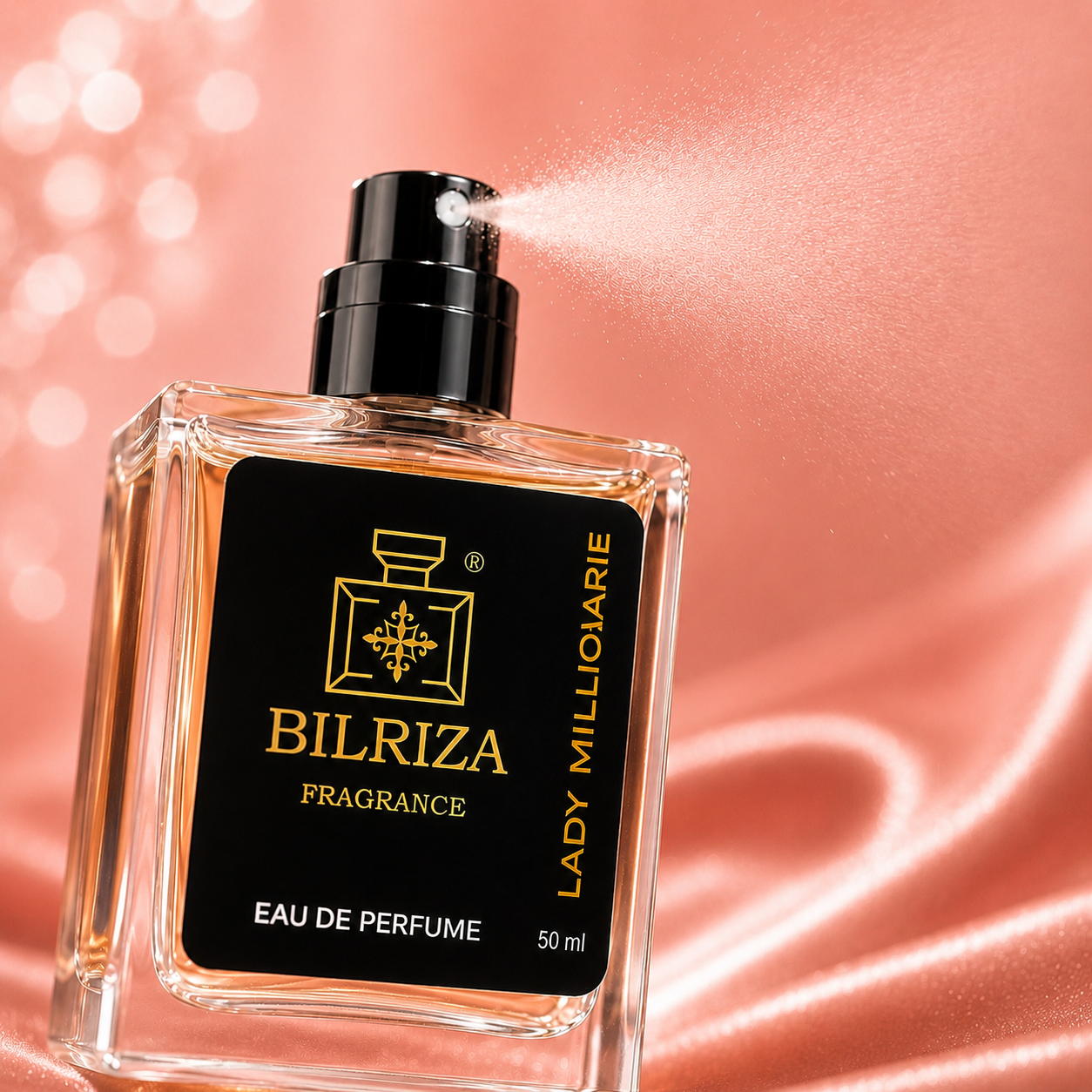 Bilriza Fragrance Lady Millionaire Eau de Parfum 50ml – Elegant Scent for Her