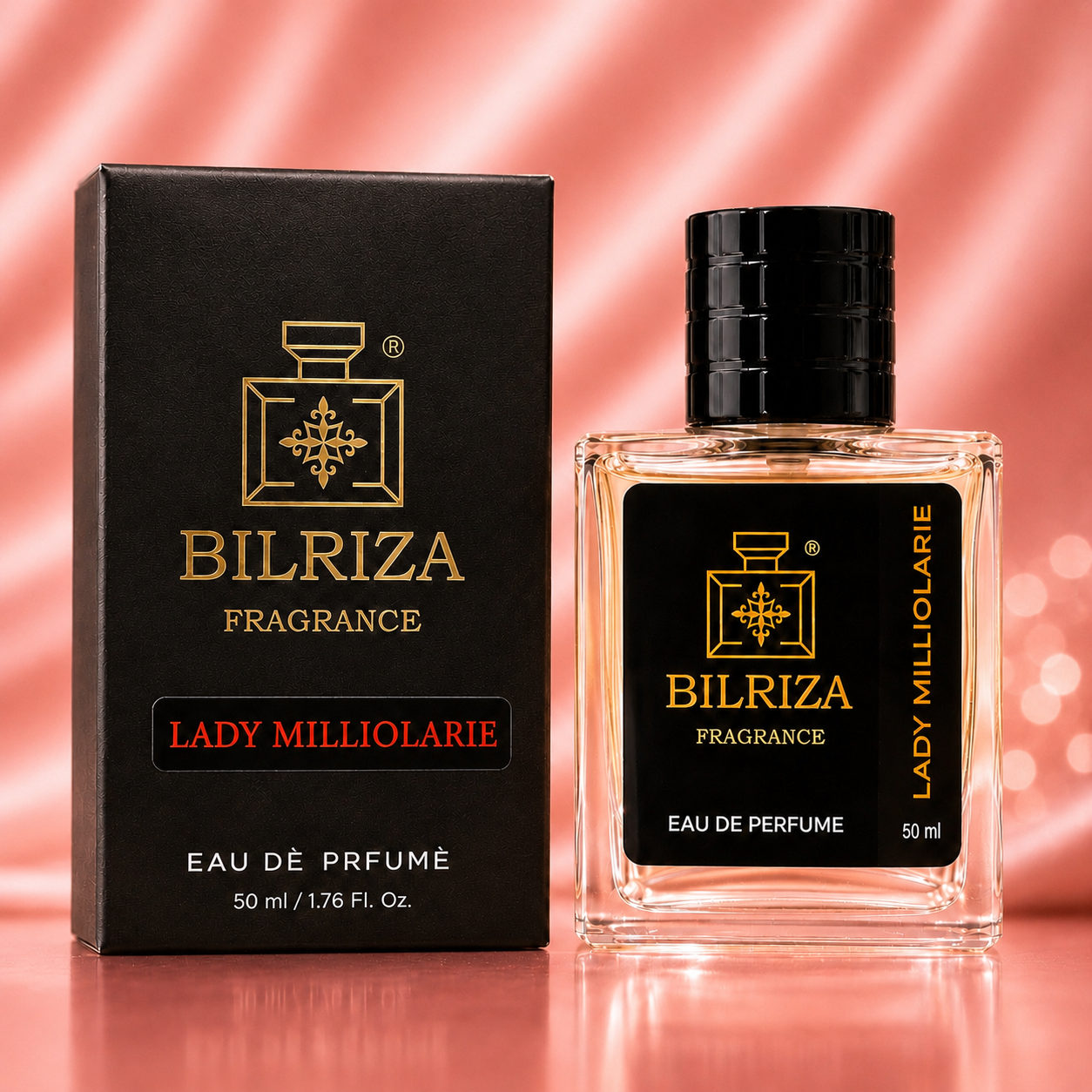 Bilriza Fragrance Lady Millionaire Eau de Parfum 50ml – Elegant Scent for Her