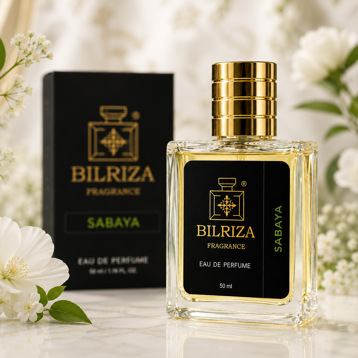 Bilriza Fragrance Sabaya 50ml Eau de Parfum – Fresh Floral Perfume for Daily Wear