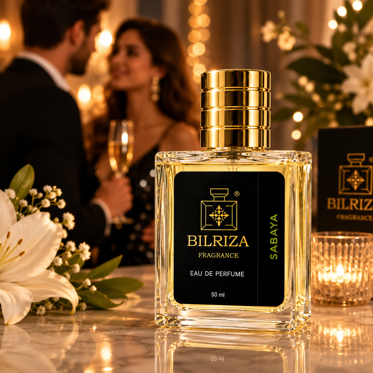 Bilriza Fragrance Sabaya 50ml Eau de Parfum – Fresh Floral Perfume for Daily Wear