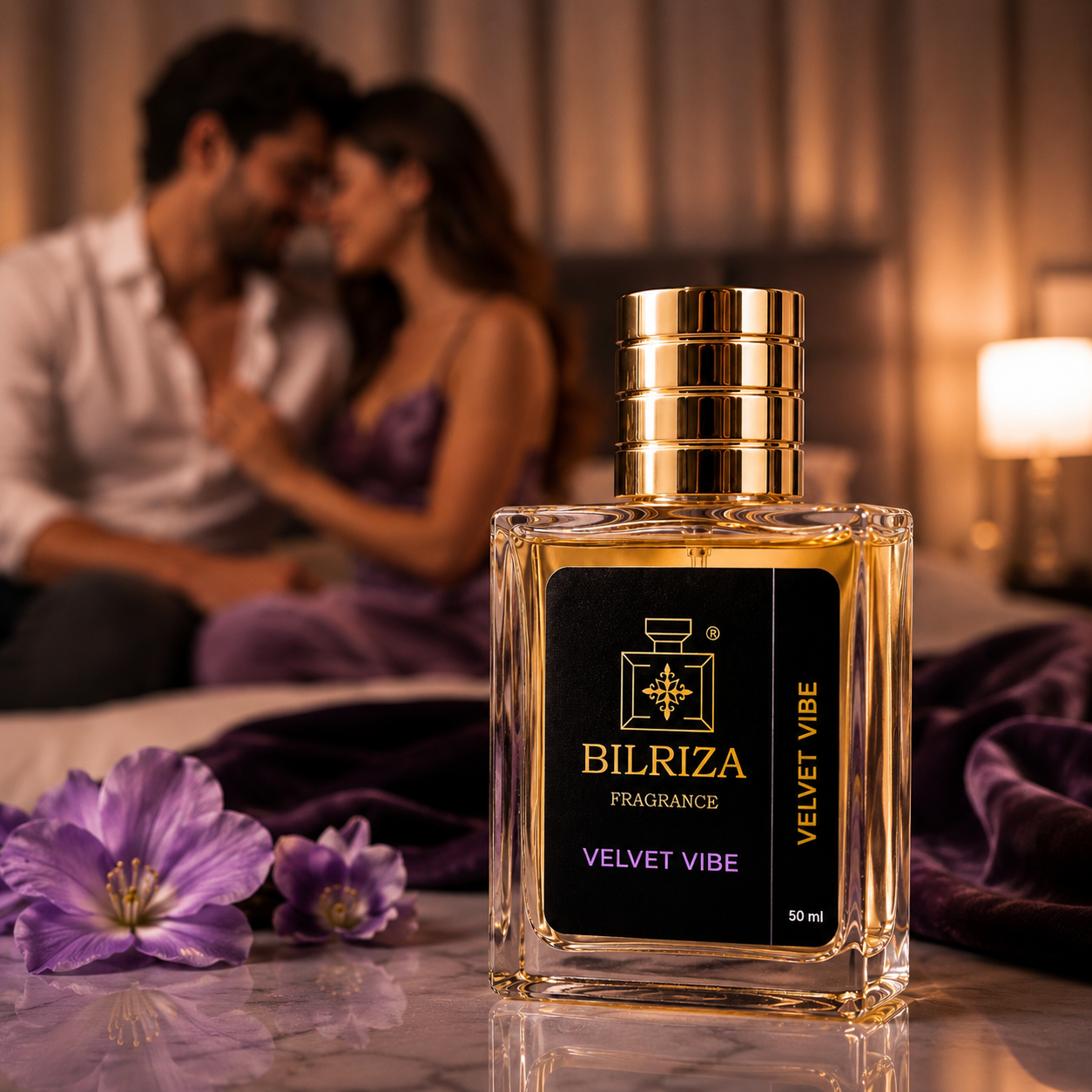 Bilriza Fragrance Velvet Vibe Perfume 50ml – Rich & Romantic Fragrance with a Velvet Touch