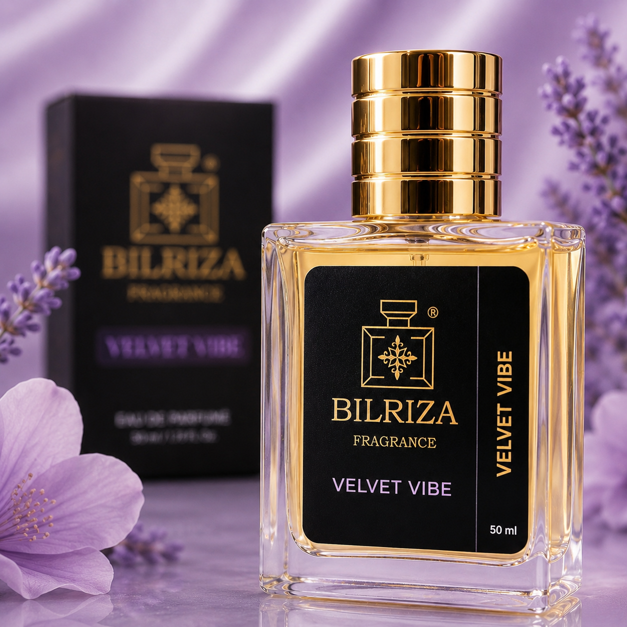 Bilriza Fragrance Velvet Vibe Perfume 50ml – Rich & Romantic Fragrance with a Velvet Touch