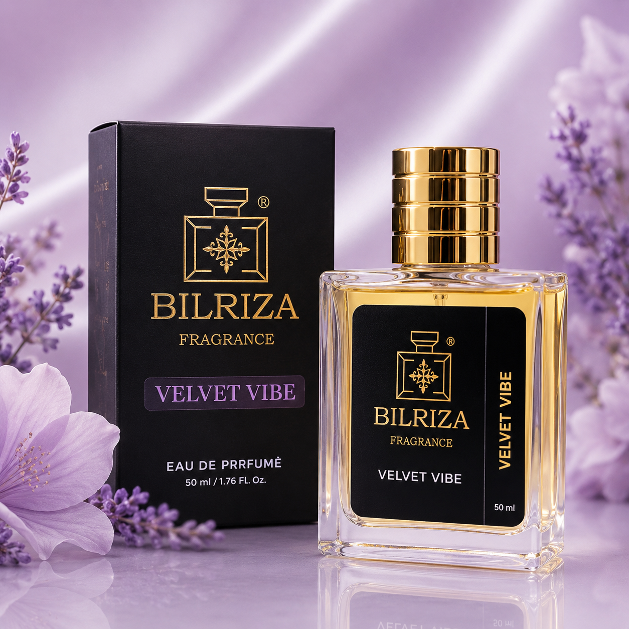 Bilriza Fragrance Velvet Vibe Perfume 50ml – Rich & Romantic Fragrance with a Velvet Touch