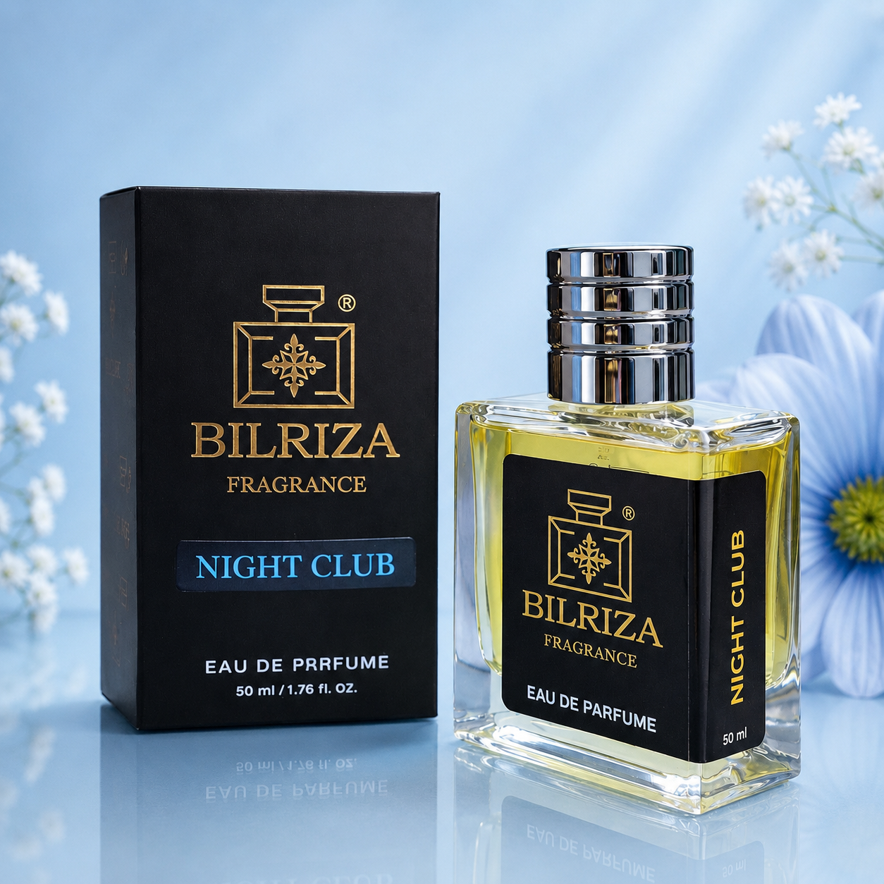 Bilriza Fragrance Night Club 50ml Perfume – Party-Ready Fragrance for Men & Women Eau de Parfum
