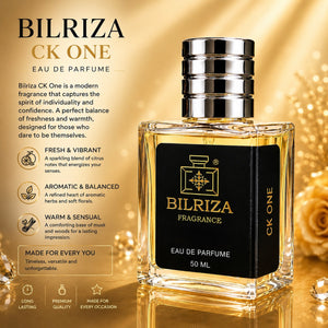 Bilriza Fragrance CK One 50ml Perfume – Best Unisex Perfume